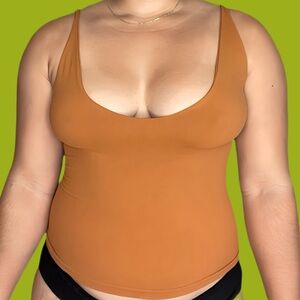 Free people seamless v-neck cami Pretty Penny Medium / Large